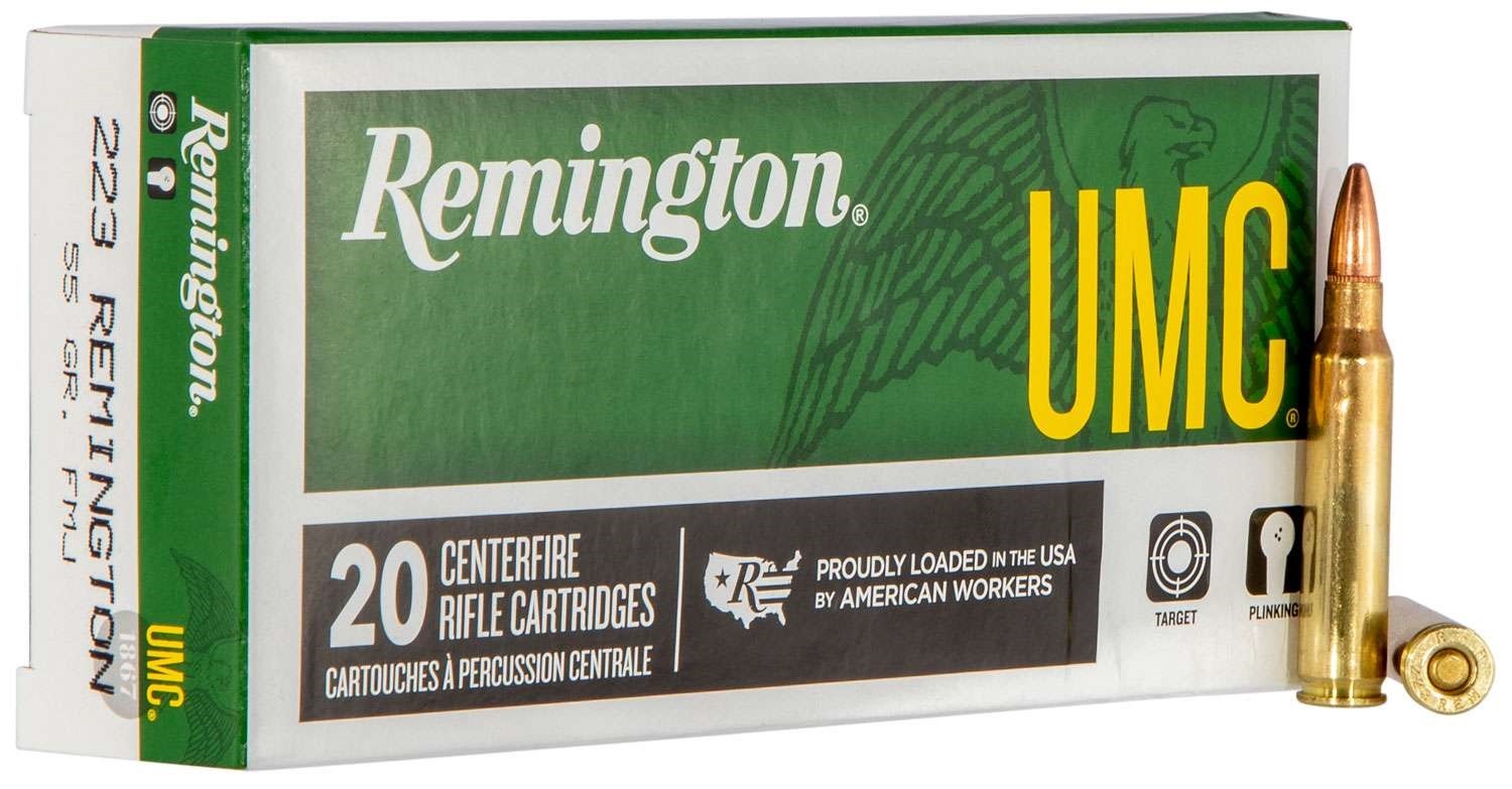 REM UMC 223REM 55GR FMJ 20 - Taurus Savings